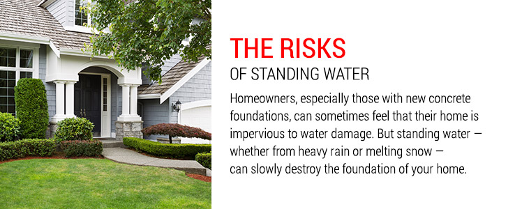 The Risks of Standing Water - Colonial Excavating 